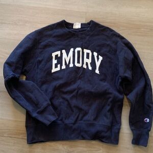 Champion Dark Blue Emory Crewneck